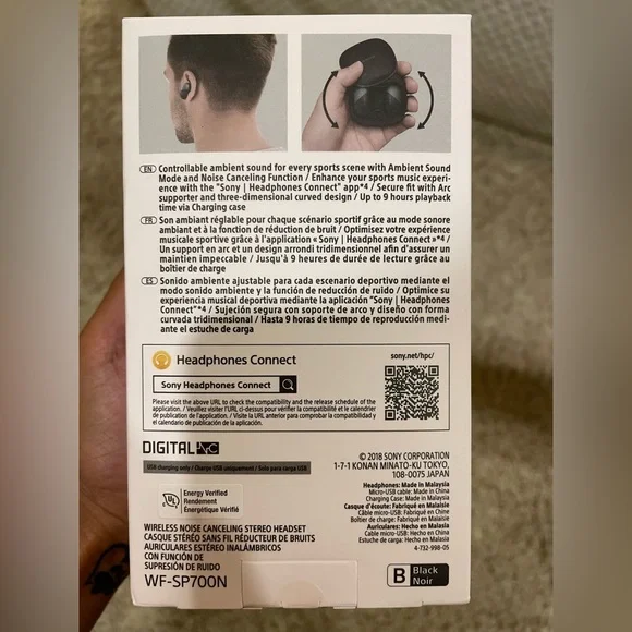 Sony Wireless Noise Canceling Headphones